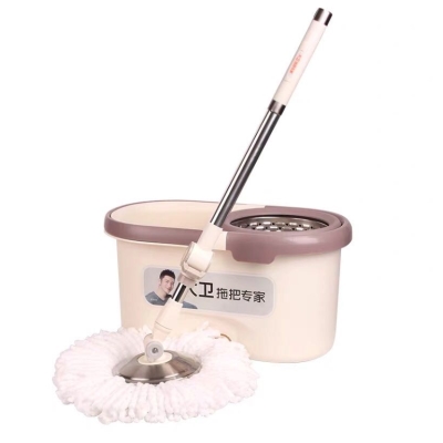 大衛(wèi)Q5加強款旋轉(zhuǎn)拖把家用墩布拖把吸水拖把加強桿拖把